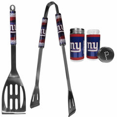 New York Giants 2pc BBQ Set with Tailgate Salt & Pepper Shakers - Siskiyou Buckle