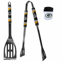 Green Bay Packers 2 pc BBQ Set and Chip Clip - Siskiyou Buckle