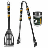 Green Bay Packers 2pc BBQ Set with Season Shaker - Siskiyou Buckle