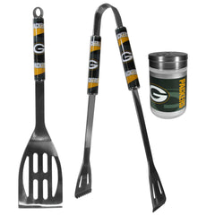 Green Bay Packers 2pc BBQ Set with Season Shaker - Flyclothing LLC