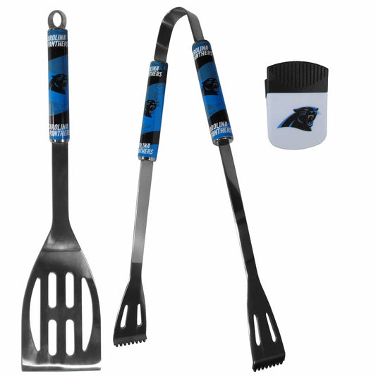 Carolina Panthers 2 pc BBQ Set and Chip Clip - Siskiyou Buckle