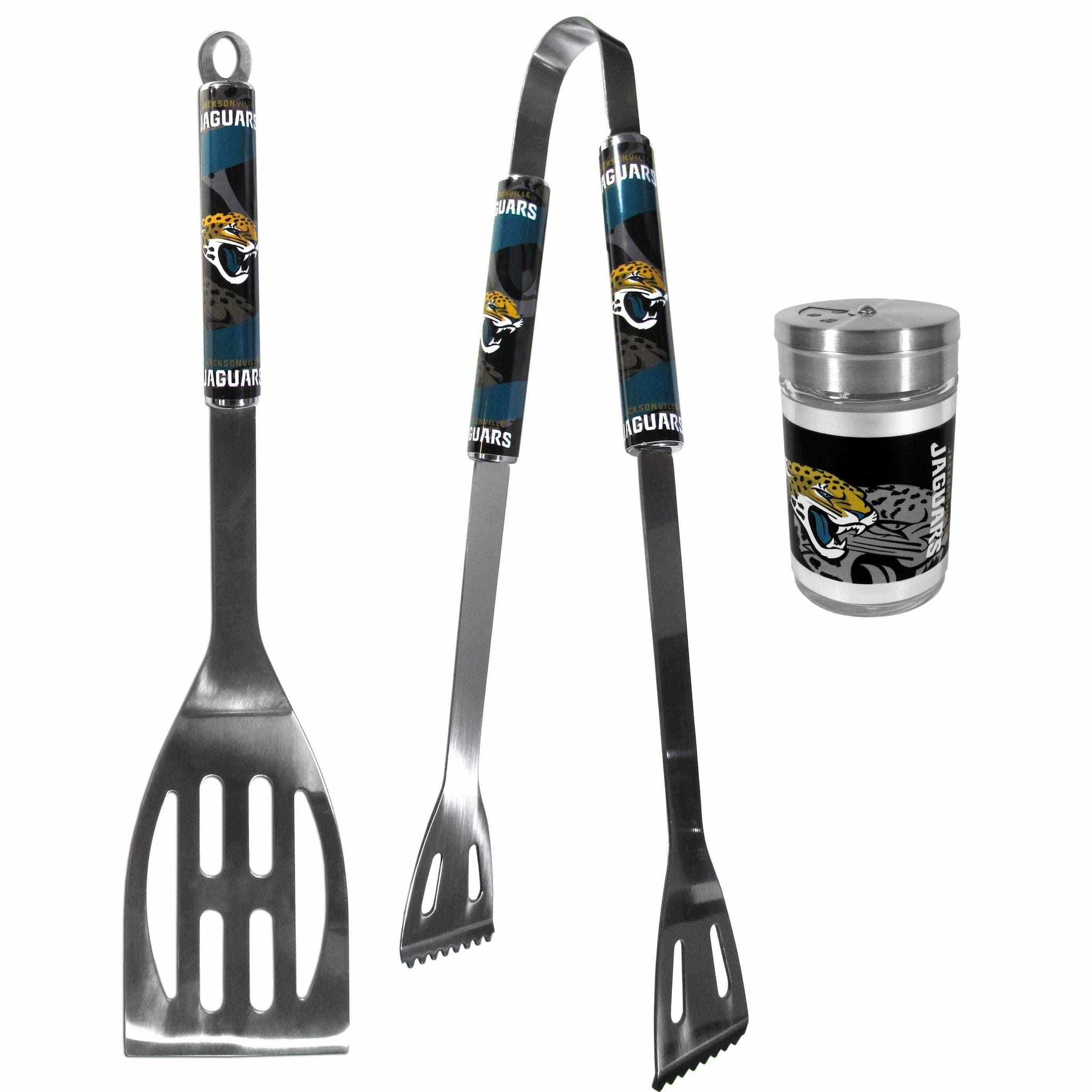 Jacksonville Jaguars 2pc BBQ Set with Season Shaker - Siskiyou Buckle - Flyclothing LLC