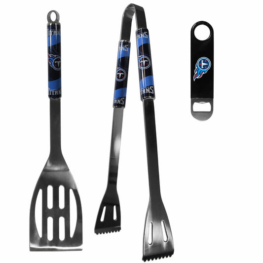 Tennessee Titans 2 pc BBQ Set and Bottle Opener - Siskiyou Buckle