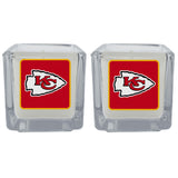 Kansas City Chiefs Graphics Candle Set - Kansas City Chiefs