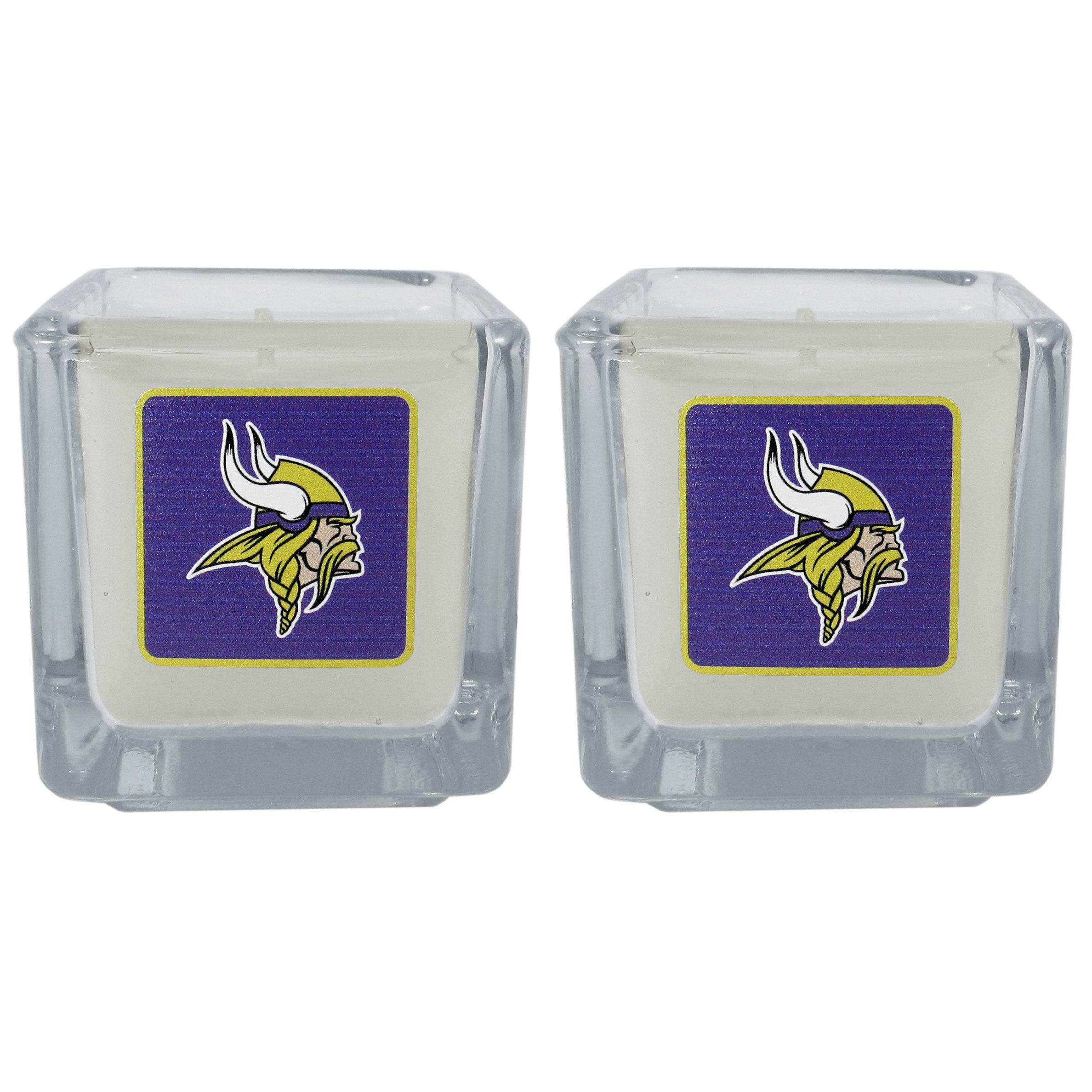 Minnesota Vikings Graphics Candle Set - Flyclothing LLC