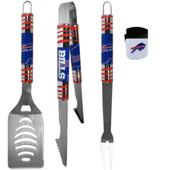 Buffalo Bills 3 pc BBQ Set and Chip Clip - Flyclothing LLC