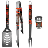Cleveland Browns 3 pc Tailgater BBQ Set and Season Shaker - Siskiyou Buckle