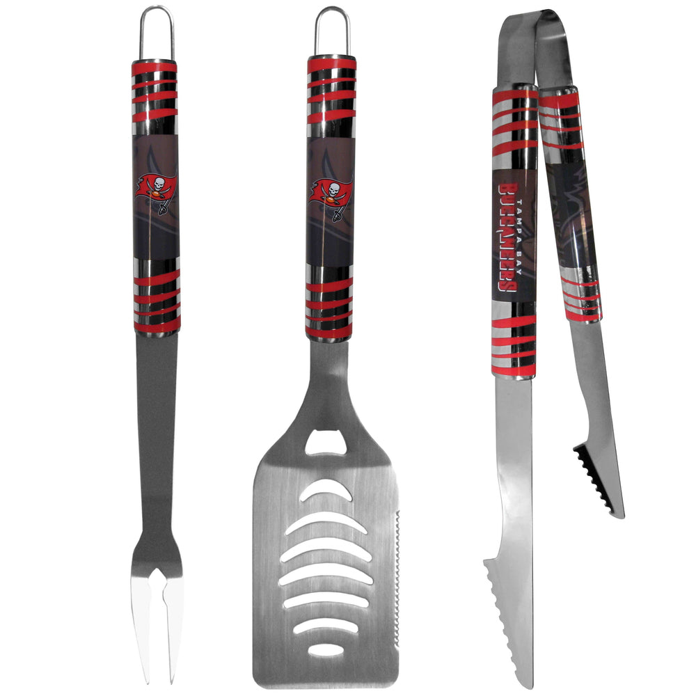 Tampa Bay Buccaneers 3 pc Tailgater BBQ Set - Siskiyou Buckle
