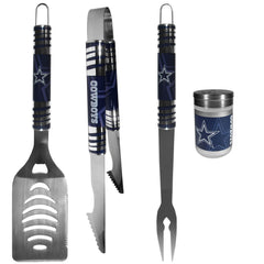Dallas Cowboys 3 pc Tailgater BBQ Set and Season Shaker - Flyclothing LLC