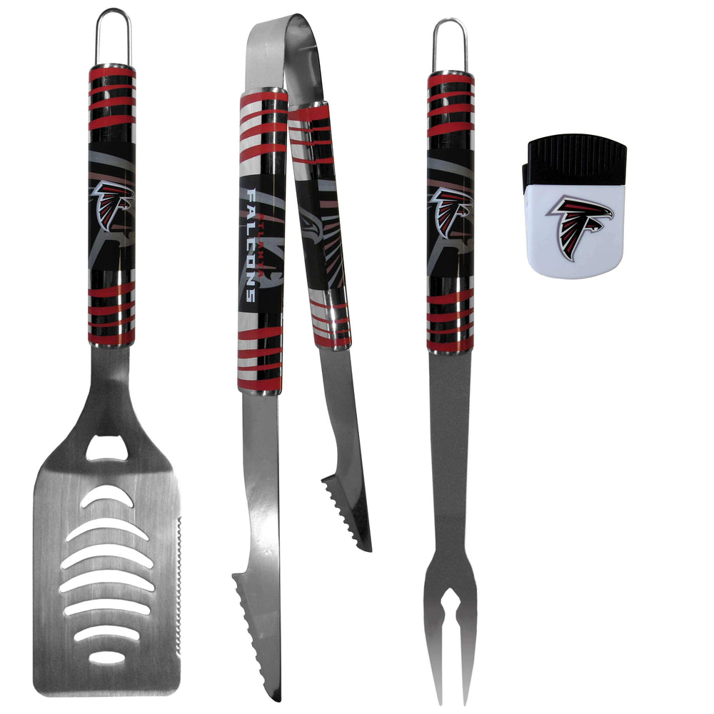 Atlanta Falcons 3 pc BBQ Set and Chip Clip - Siskiyou Buckle - Flyclothing LLC