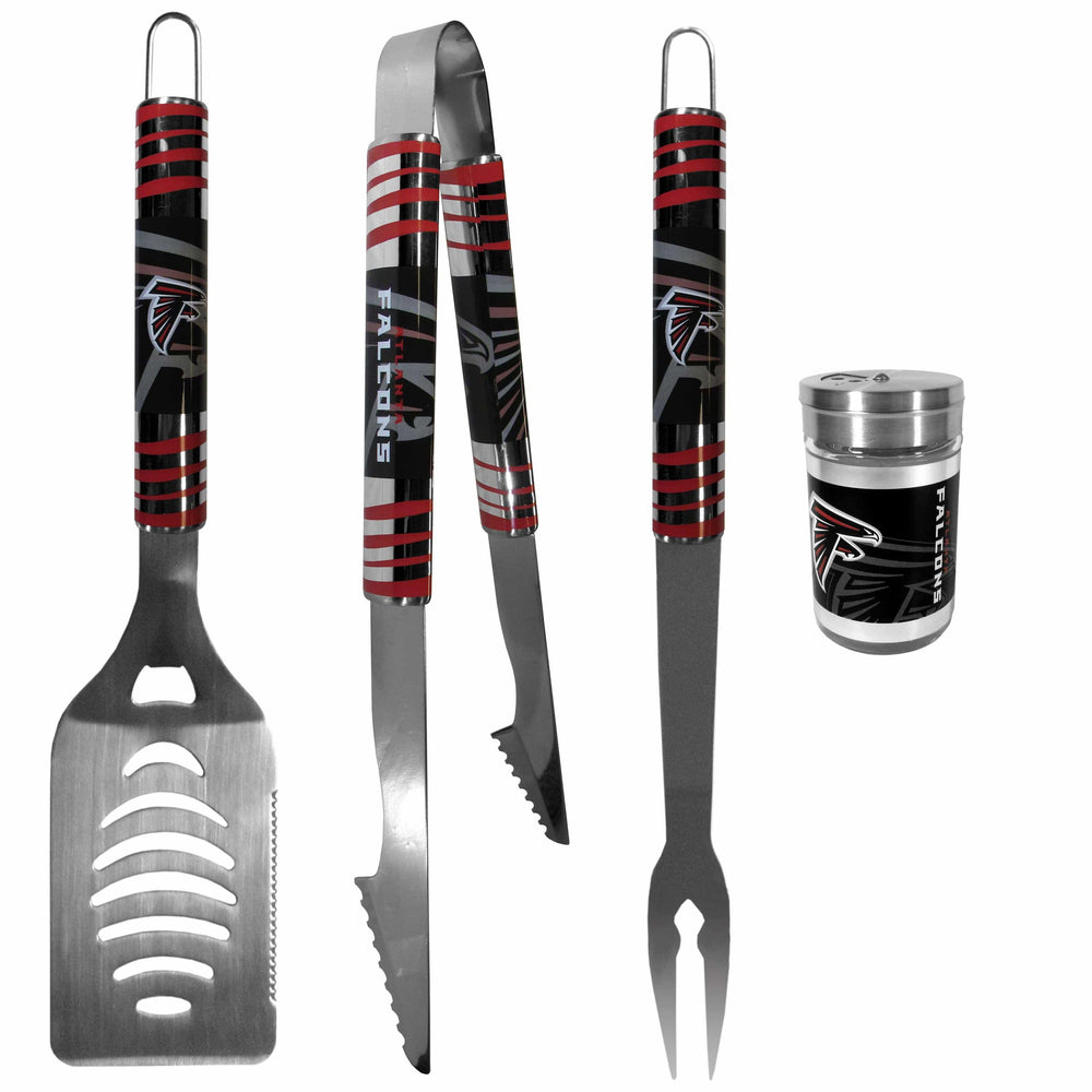 Atlanta Falcons 3 pc Tailgater BBQ Set and Season Shaker - Siskiyou Buckle