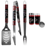 Atlanta Falcons 3 pc Tailgater BBQ Set and Salt and Pepper Shaker Set - Siskiyou Buckle