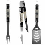 New Orleans Saints 3 pc Tailgater BBQ Set - Siskiyou Buckle