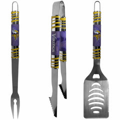 Minnesota Vikings 3 pc Tailgater BBQ Set - Flyclothing LLC