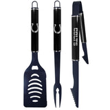 Indianapolis Colts 3 pc Color and Black BBQ Set - Siskiyou Buckle