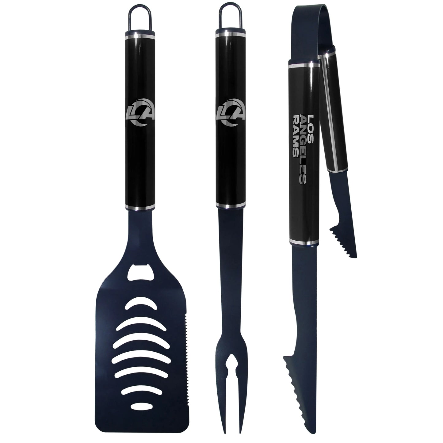 Los Angeles Rams 3 pc Color and Black BBQ Set - Siskiyou Buckle - Flyclothing LLC