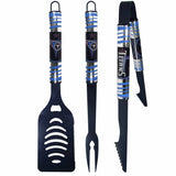Tennessee Titans 3 pc Color BBQ Tool Set - Siskiyou Buckle