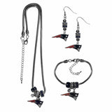 New England Patriots Euro Bead Jewelry 3 piece Set - Siskiyou Buckle - Flyclothing LLC