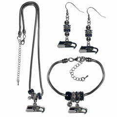 Seattle Seahawks Euro Bead Jewelry 3 piece Set - Siskiyou Buckle