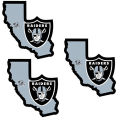 Las Vegas Raiders Home State Decal, 3pk - Siskiyou Buckle