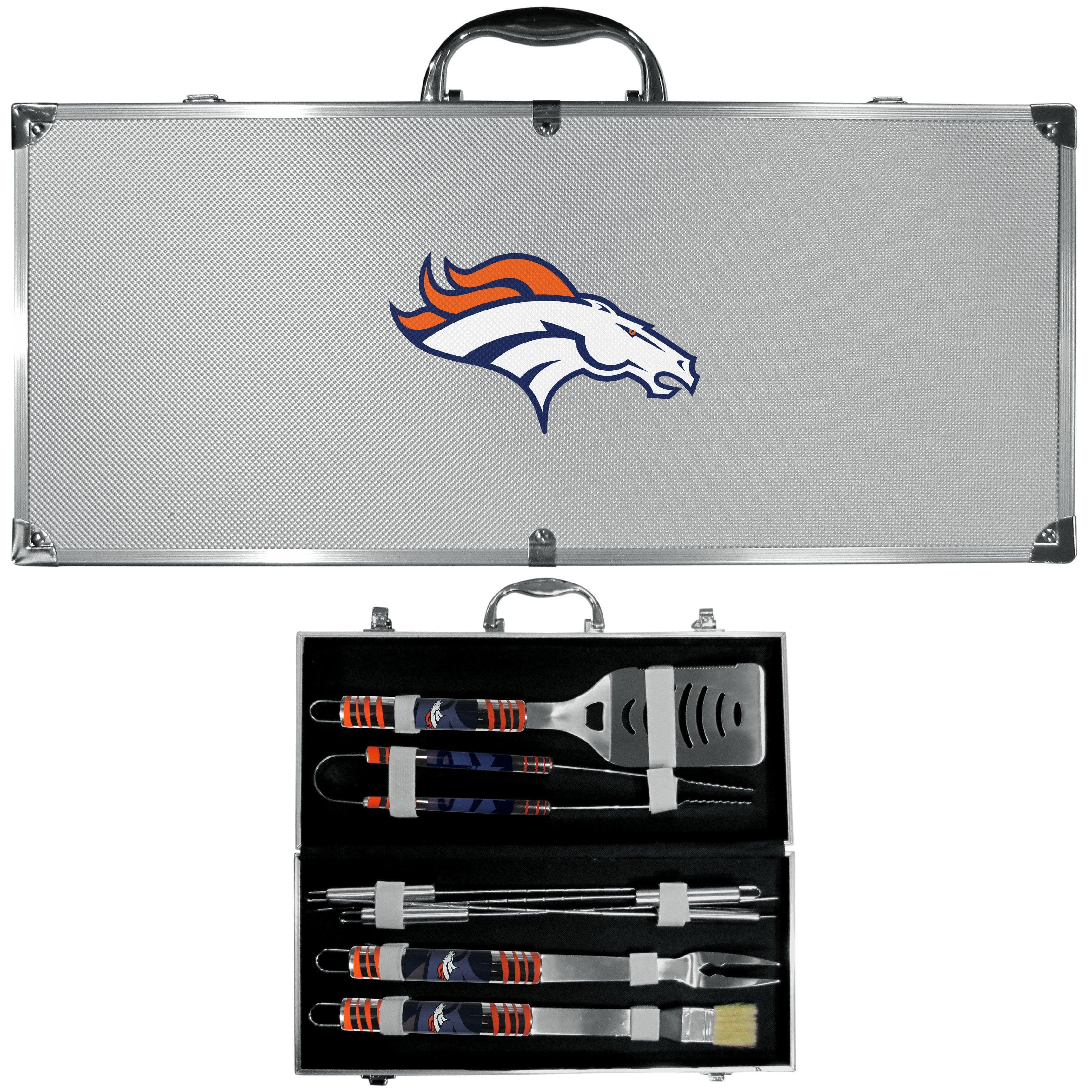Denver Broncos 8 pc Tailgater BBQ Set - Siskiyou Buckle