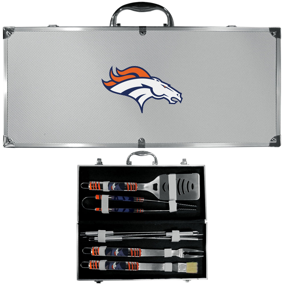 Denver Broncos 8 pc Tailgater BBQ Set - Siskiyou Buckle
