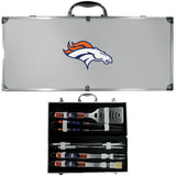 Denver Broncos 8 pc Tailgater BBQ Set - Siskiyou Buckle
