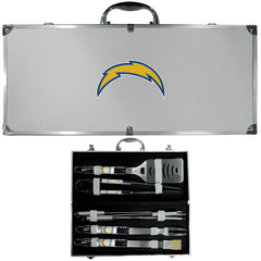 Los Angeles Chargers 8 pc Tailgater BBQ Set - Siskiyou Buckle