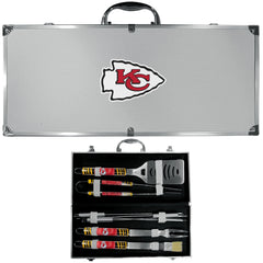 Kansas City Chiefs 8 pc Tailgater BBQ Set - Kansas City Chiefs