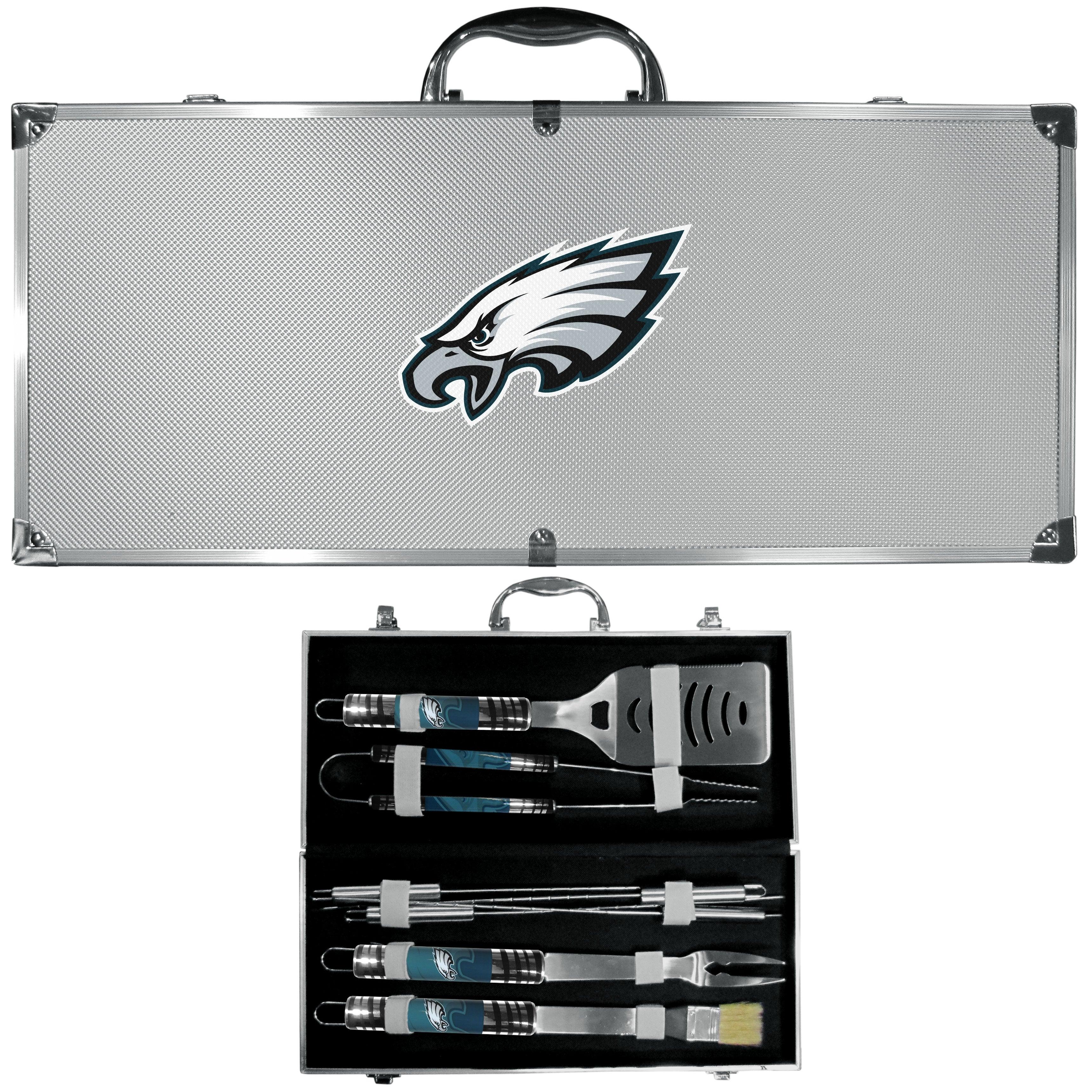 Philadelphia Eagles 8 pc Tailgater BBQ Set - Flyclothing LLC