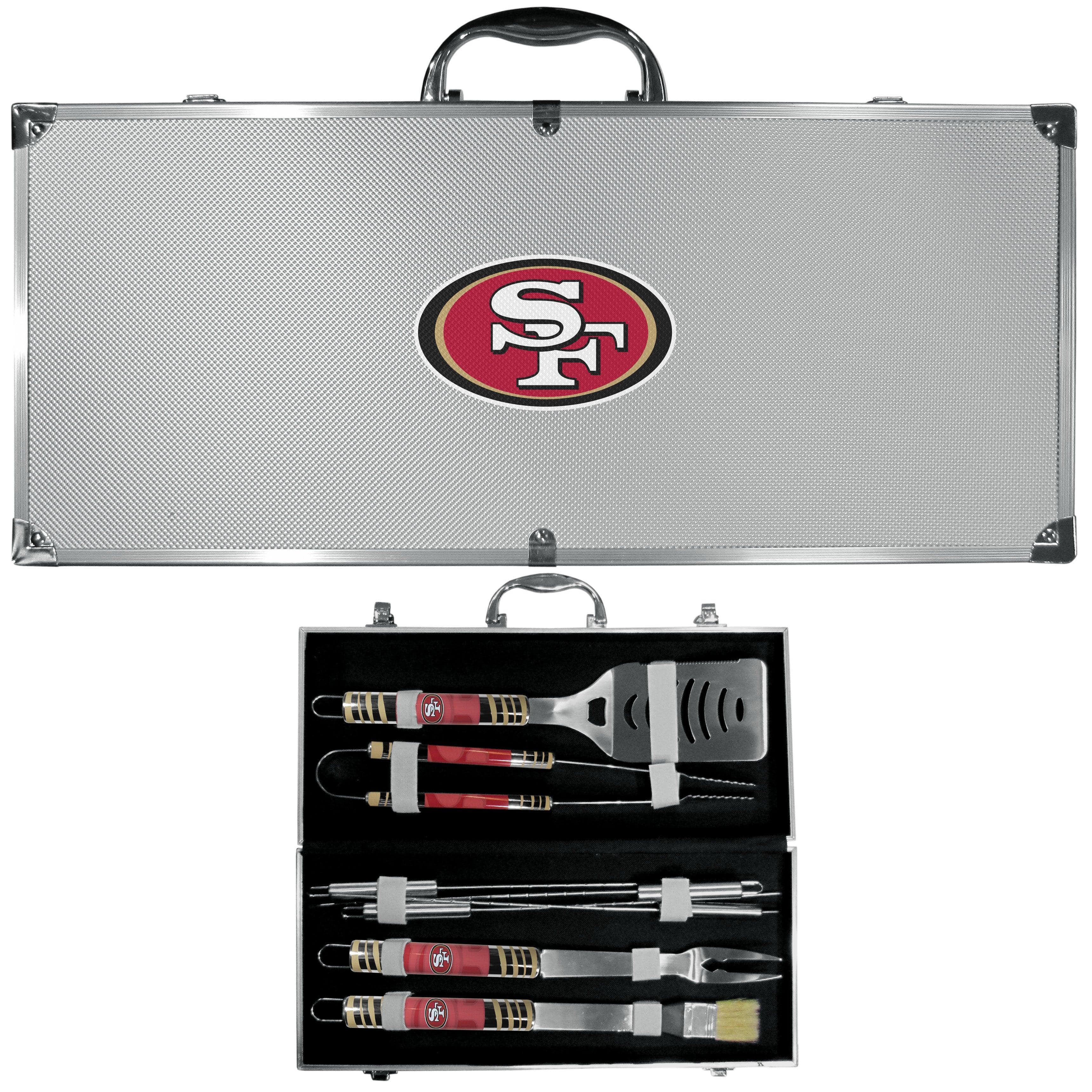 San Francisco 49ers 8 pc Tailgater BBQ Set - Siskiyou Buckle