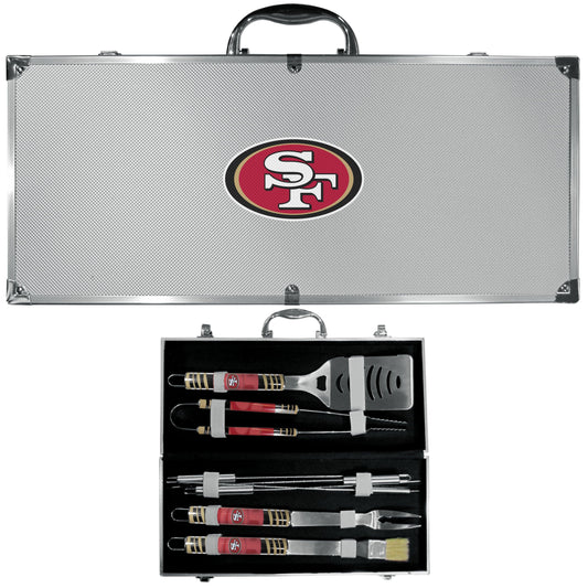 San Francisco 49ers 8 pc Tailgater BBQ Set - Flyclothing LLC