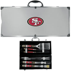 San Francisco 49ers 8 pc Tailgater BBQ Set - Siskiyou Buckle