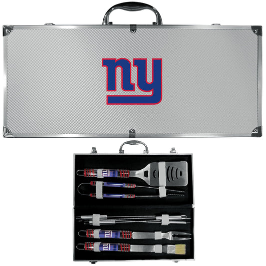 New York Giants 8 pc Tailgater BBQ Set - Flyclothing LLC