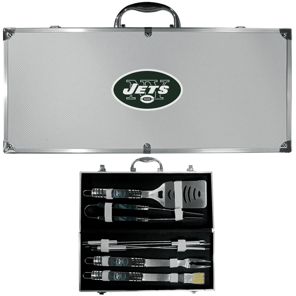 New York Jets 8 pc Tailgater BBQ Set - Siskiyou Buckle