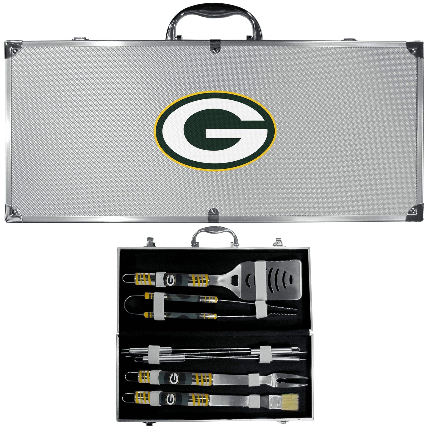 Green Bay Packers 8 pc Tailgater BBQ Set - Siskiyou Buckle - Flyclothing LLC