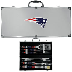 New England Patriots 8 pc Tailgater BBQ Set - Siskiyou Buckle