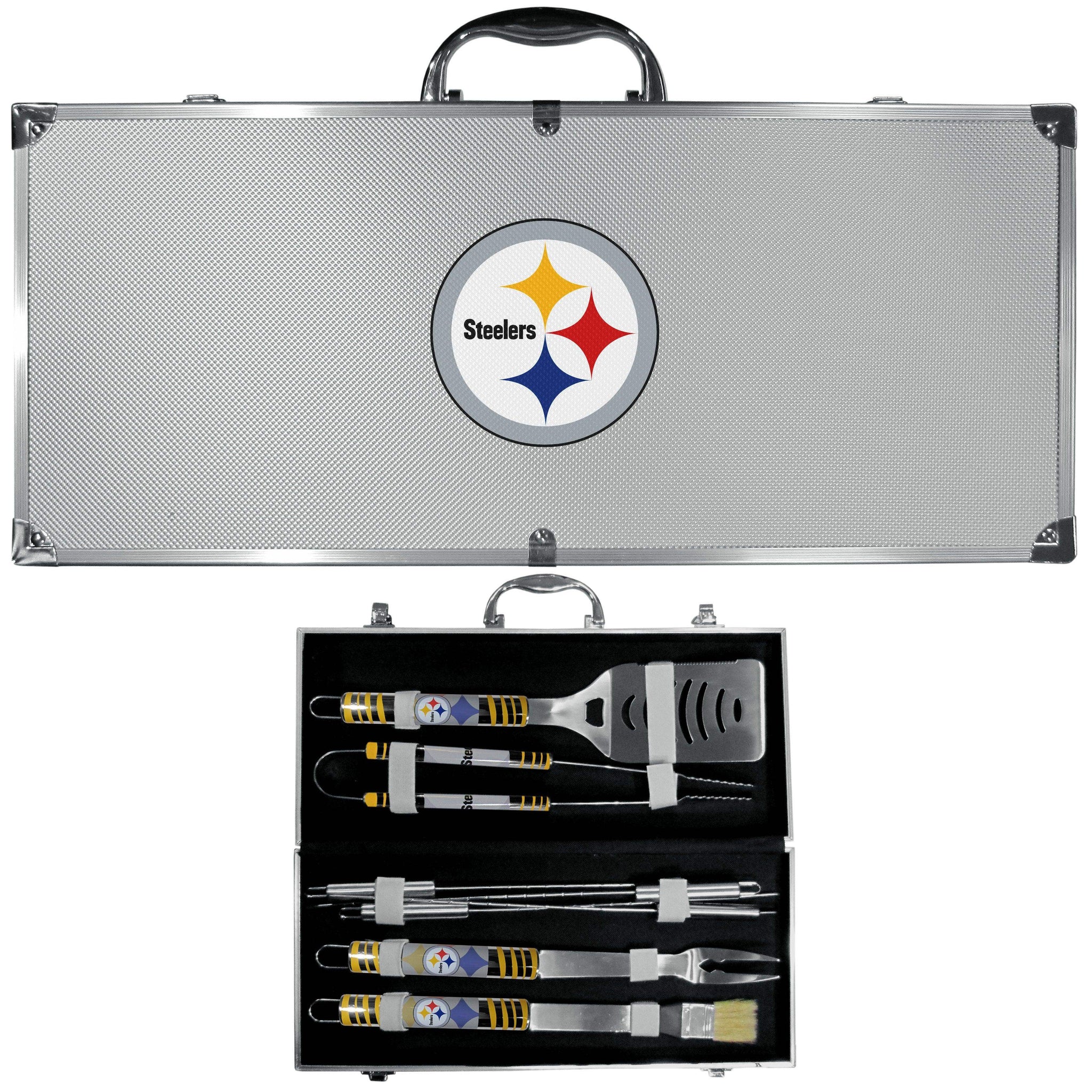 Pittsburgh Steelers 8 pc Tailgater BBQ Set - Siskiyou Buckle - Flyclothing LLC