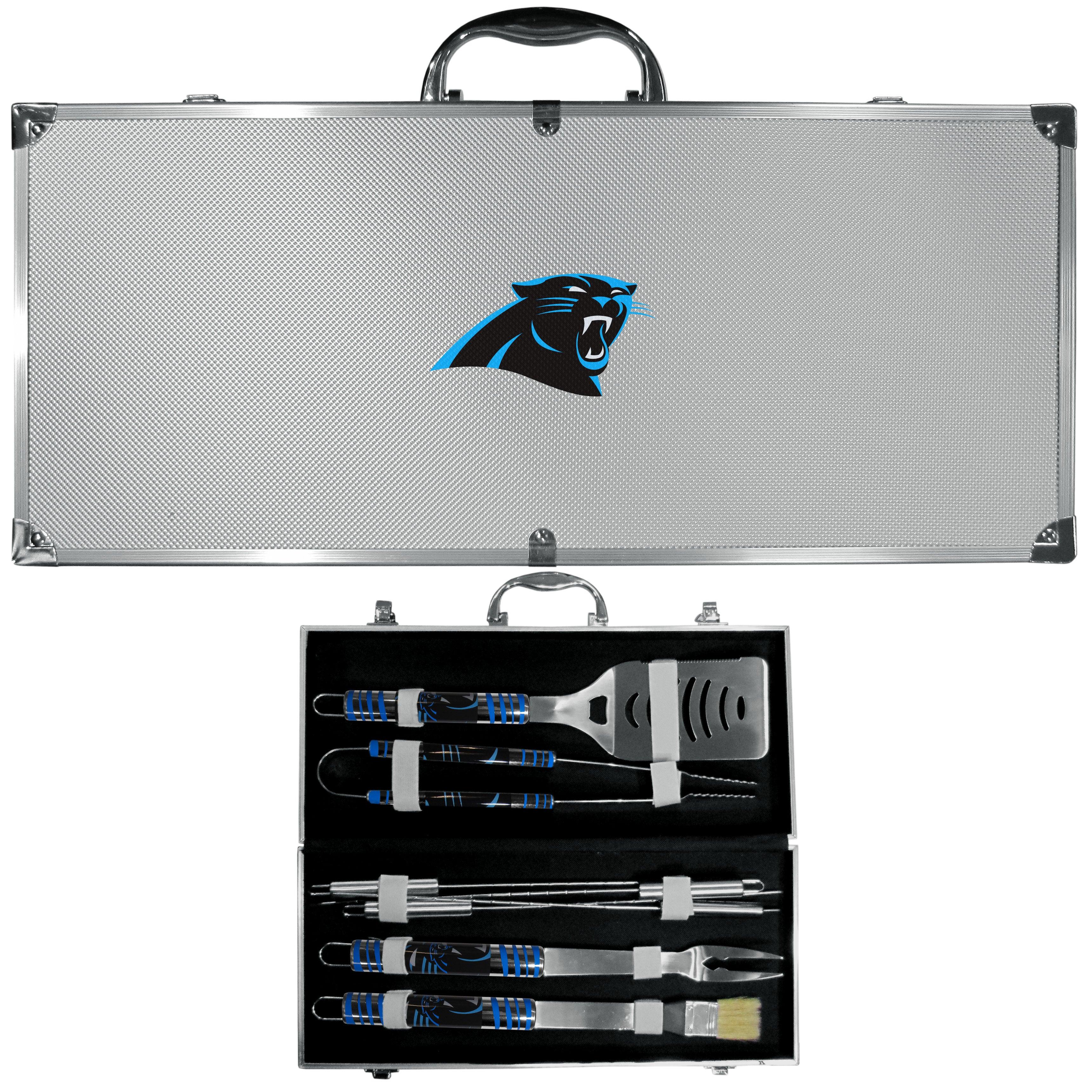 Carolina Panthers 8 pc Tailgater BBQ Set - Flyclothing LLC