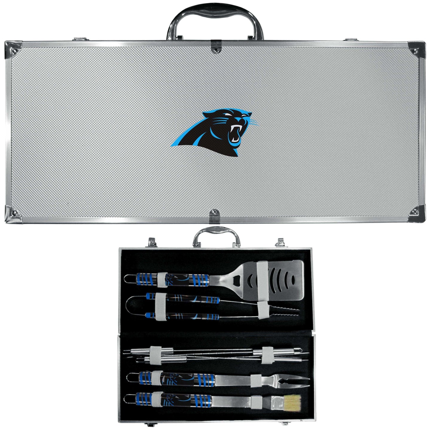 Carolina Panthers 8 pc Tailgater BBQ Set - Siskiyou Buckle - Flyclothing LLC