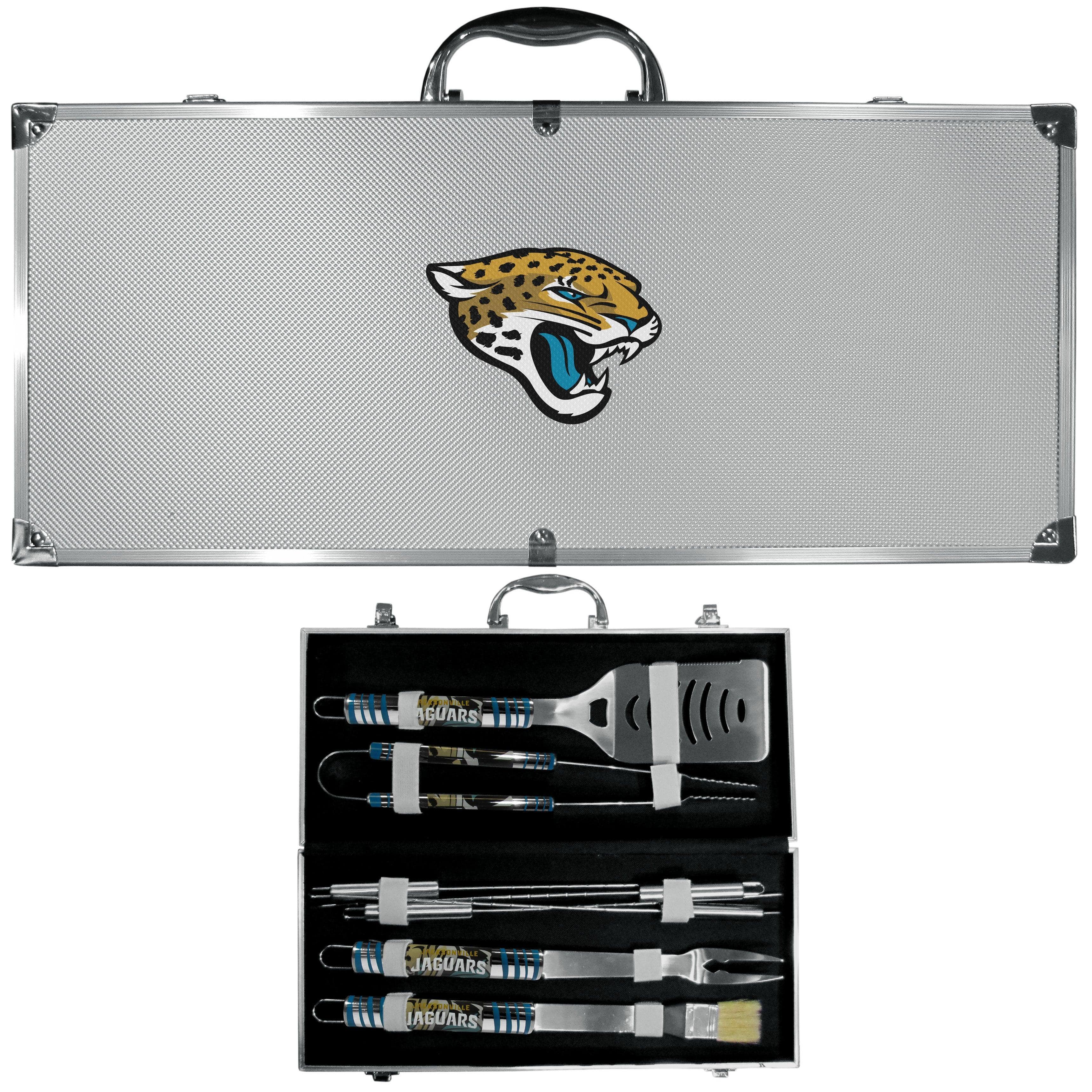 Jacksonville Jaguars 8 pc Tailgater BBQ Set - Siskiyou Buckle