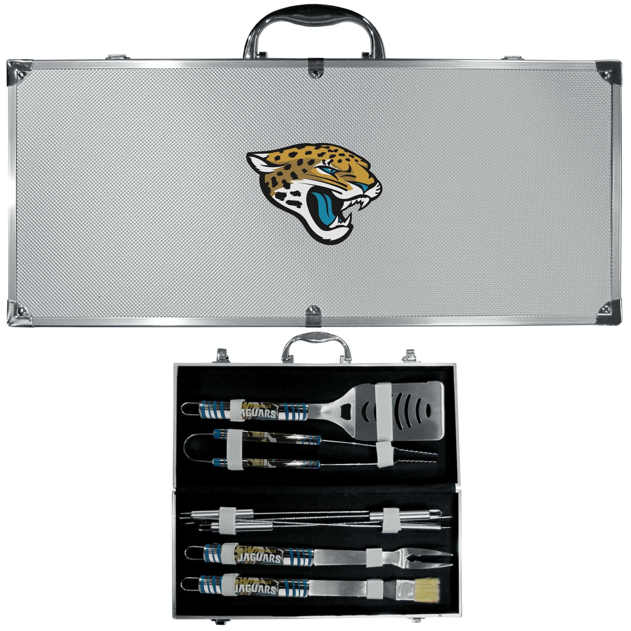 Jacksonville Jaguars 8 pc Tailgater BBQ Set - Siskiyou Buckle - Flyclothing LLC