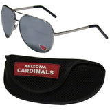 Arizona Cardinals Aviator Sunglasses and Sports Case - Siskiyou Buckle