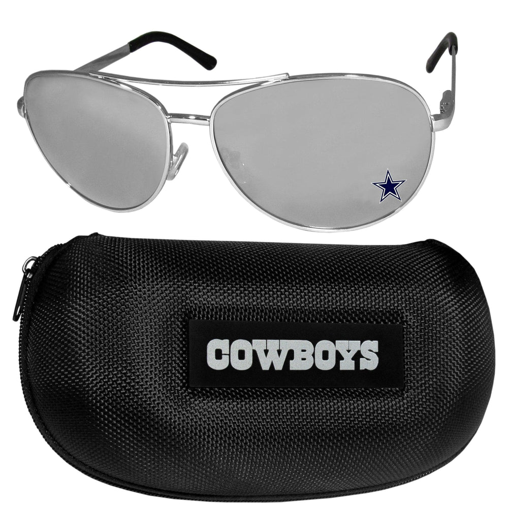 Dallas Cowboys Aviator Sunglasses and Case - Siskiyou Buckle