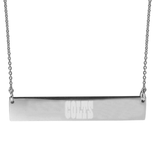 Indianapolis Colts Bar Necklace - Siskiyou Buckle