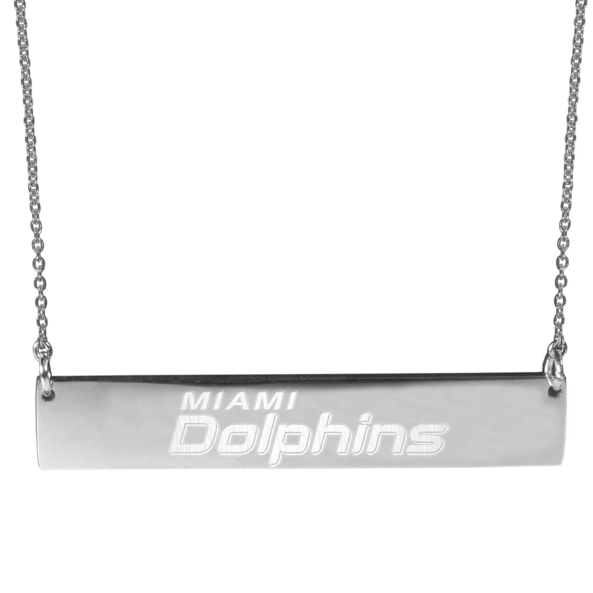 Miami Dolphins Bar Necklace - Flyclothing LLC
