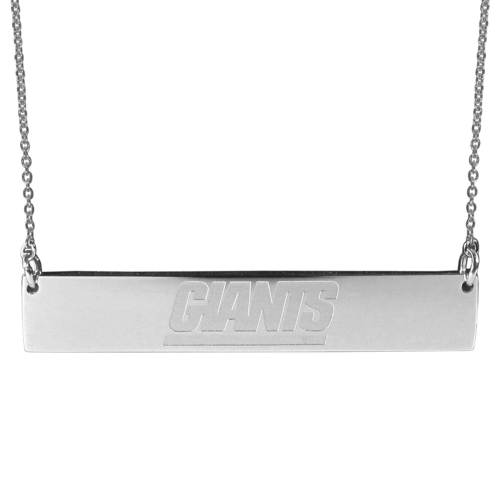 New York Giants Bar Necklace - Siskiyou Buckle