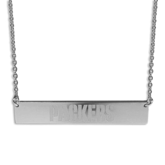 Green Bay Packers Bar Necklace - Siskiyou Buckle
