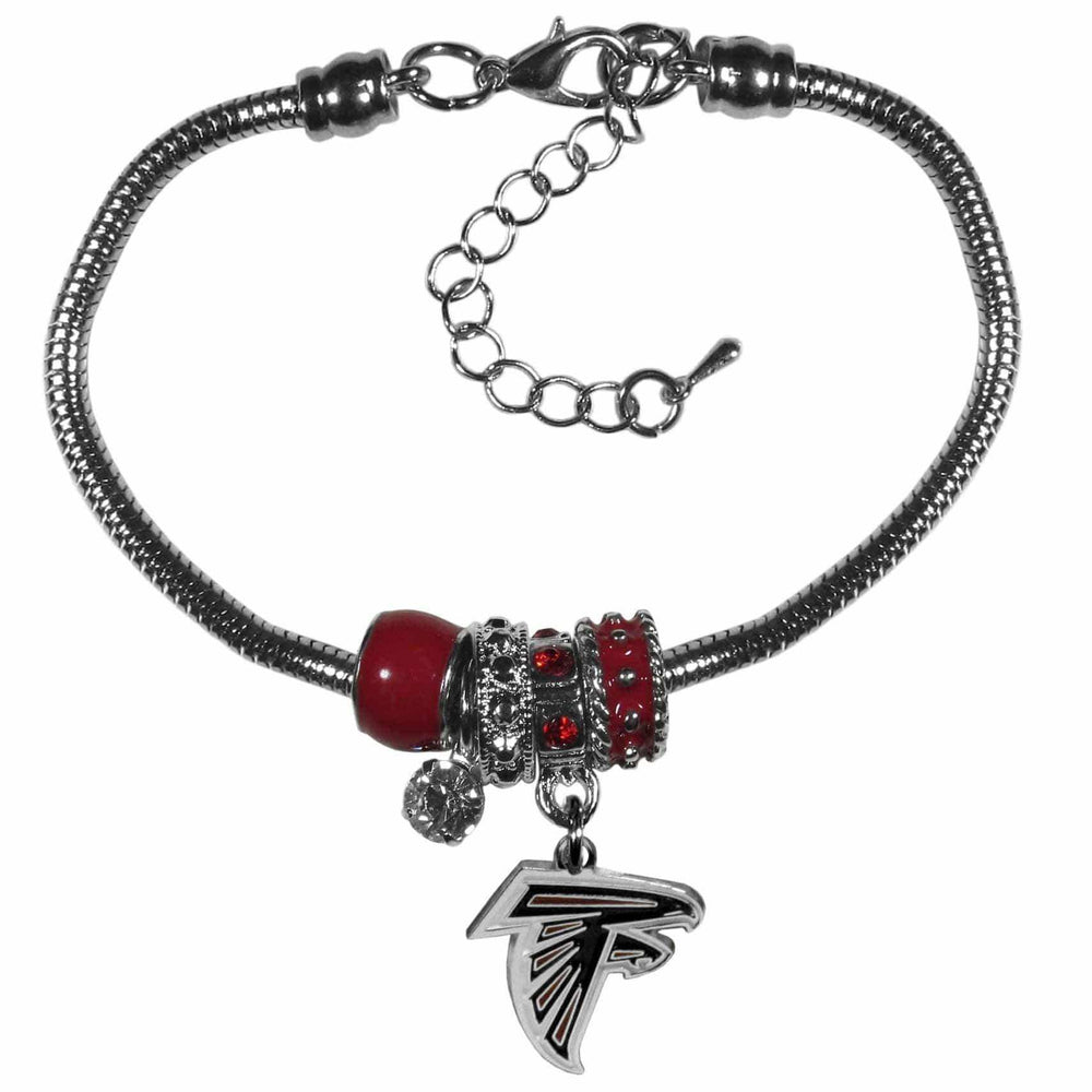 Atlanta Falcons Euro Bead Bracelet - Siskiyou Buckle - Flyclothing LLC