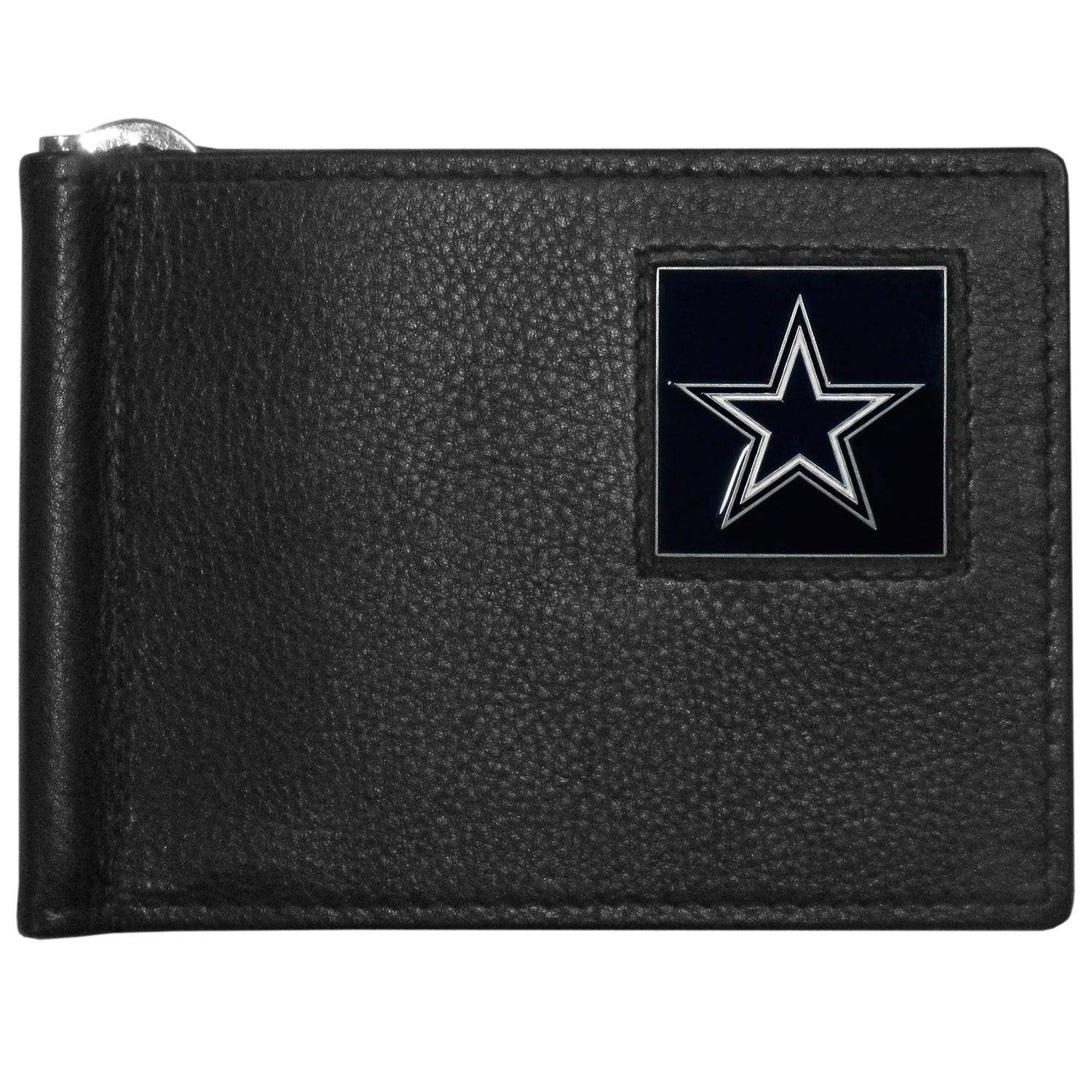 Dallas Cowboys Leather Bill Clip Wallet - Siskiyou Buckle - Flyclothing LLC